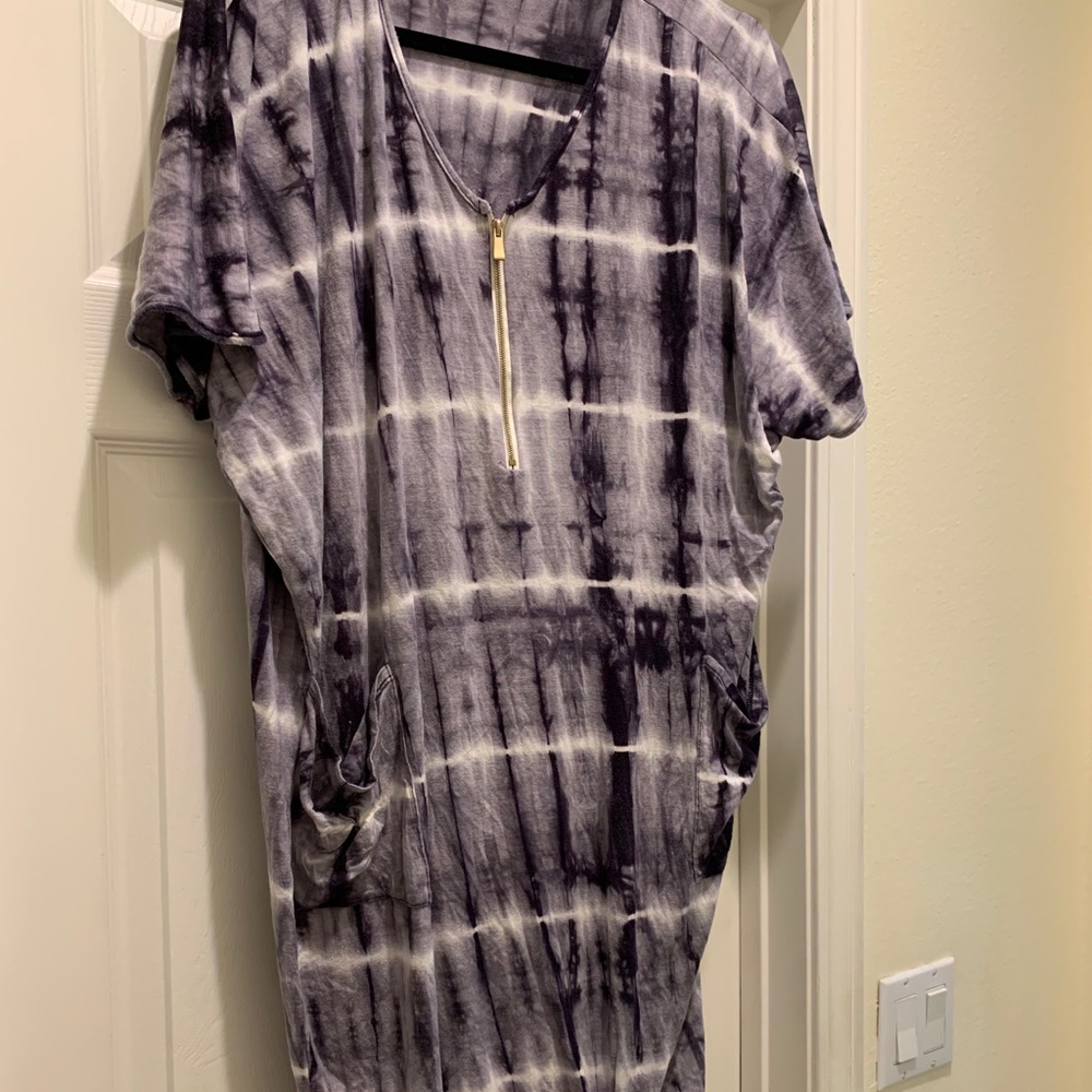 Dwell and slumber shibori dress
